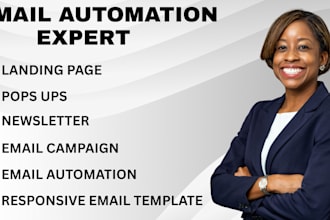set up mailerlite email automation landing pages popups