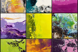 design breathtaking abstract art for your home and office
