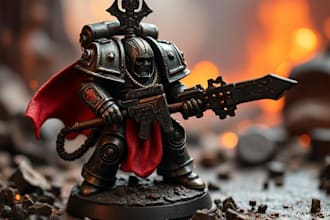 paint your miniature warhammer, 40k, aos and more