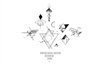 create minimalist tattoo, monoline, line art illustration