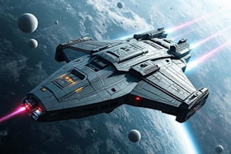 do sci fi spaceship design