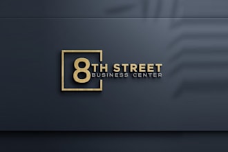 design awesome business center logo