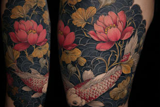 design a tattoo in japanese style