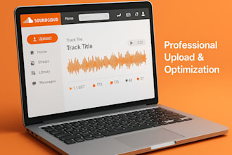 upload and promote your soundcloud track to grow your audience