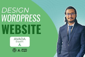 design redesign develop customize stunning wordpress avada theme website