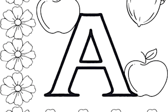 create amazing colouring book pages