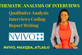 do thematic, interview, and qualitative research analysis with nvivo, maxqda