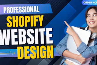 do shopify store design, shopify website redesign,  ecommerce dropshipping store