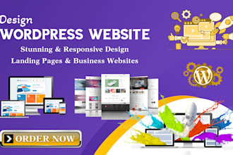 build a modern wordpress website with responsive design