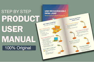 design step by step product user manual
