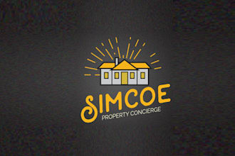 design motivation super logo for simone property concierge