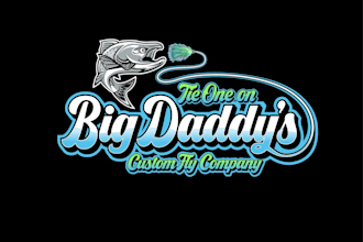 do a vintage fishing, hunting, mountain, and climbing logo