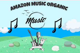 promote your music on amazon music and boost your streams organically
