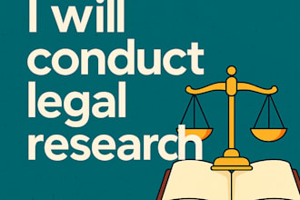 conduct legal research and summarize case laws or policies