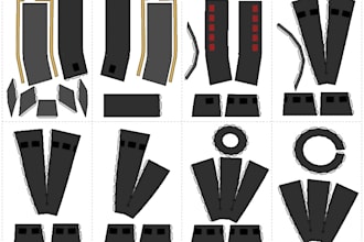 create papercraft templates from your 3d models