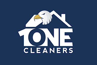 design wonderful home cleaning service logo