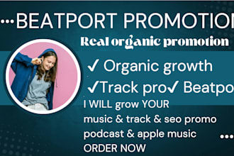 gain organic follower listener beatport music promotion, beatport promotion