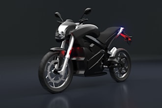duplicate 3d electric bike, sport bike, ue5 bike, game asset, bsa, alias bike,