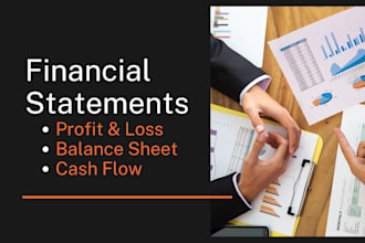 financial statements, profit and loss, financial projections