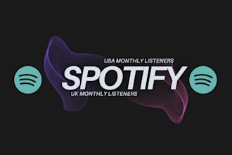 skyrocket spotify monthly listeners and usa organic monthly listeners