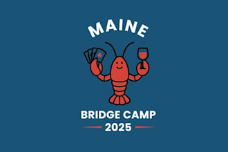 design amazing maine bridge camp logo