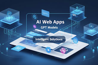 build ai powered website, web app and saas mvp with frontend, backend