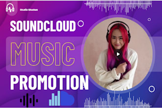 promote your soundcloud music to real, organic and audiences