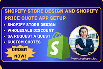 setup shopify price quote sa request a quote wholesale discount o request quote