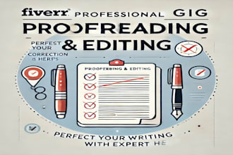 professionally proofread and edit your english writings