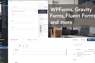 install and set up wpforms, gravity forms, fluent forms, or jetform builder