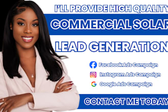 exclusive converting 5000 usa commercial solar lead solar meta ads finding lead