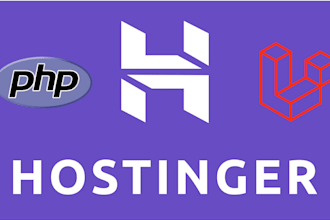 host your PHP or laravel website on hostinger complete setup and support
