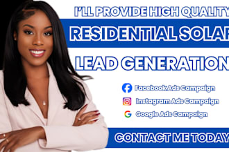 exclusive converting 5000 usa residential solar lead solar meta ads finding lead