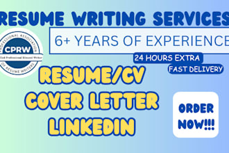 enhance your CV resume writing cover letter ats writing and linkedin profile