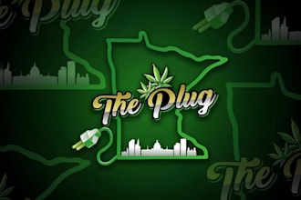 design a custom cannabis, cbd oil, hemp or weed logo for your brand