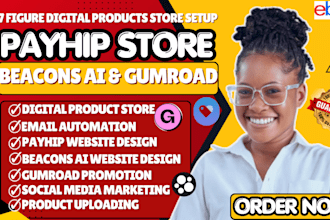 do payhip store beacons ai stan store gumroad pensight gumroad promotion