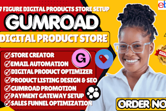 setup gumroad store, gumroad book promotion, gumroad digital product, gumroad