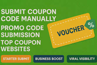 submit coupon code manually promo code submission top coupon websites vouchers