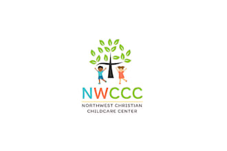 do modern daycare, childcare, baby shop, preschool and kids logo design