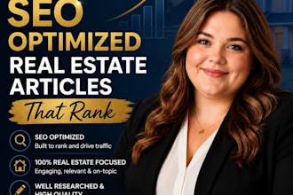 write your SEO optimized real estate articles that rank