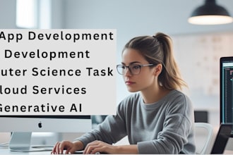 do computer science, custom ai application, app and website development