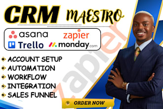 do zaps trello automation asana task management zapier integration monday crm va