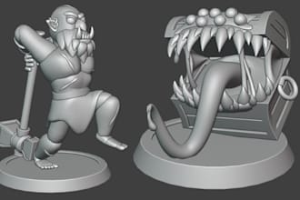 3d model your dungeons and dragons character