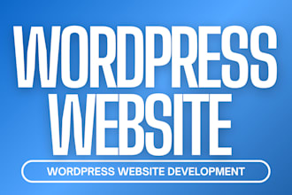 do wordpress website development, wordpress website developer