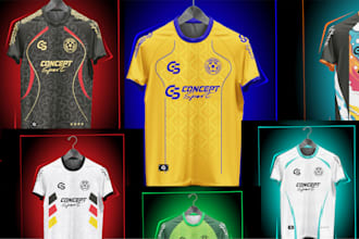design custom sportswear and jerseys