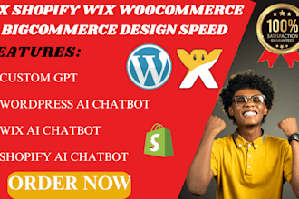 fix shopify wix woocommerce bigcommerce design speed seo fix bugs