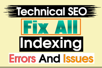 fix google indexing issues and site errors to make your site clean