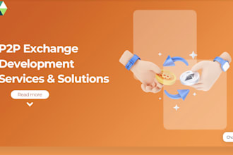 build crypto exchange website, crypto website, p2p crypto exchange website