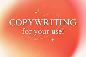 write content for you