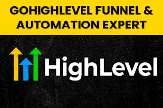 build expert gohighlevel funnel go highlevel automation gohighlevel sales funnel